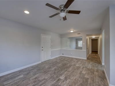 Kitchen at 5801 Thunderbird St Unit #B-20 - 2 bed 2 bath home