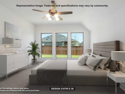 Primary bedroom at 591 Bay Breeze DR - 4 bed 2 bath home