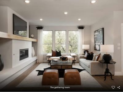 Primary bedroom at 605 Ridge Point Dr - 4 bed 3 bath home