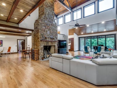 Primary bedroom at 608 Innwood Dr - 7 bed 7 bath home