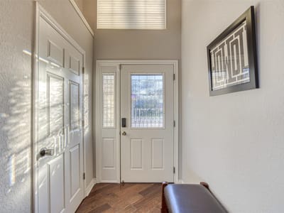 Primary bedroom at 609 E Briarway Dr - 3 bed 2 bath home