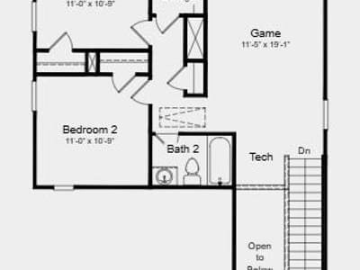 Kitchen at 609 Unakite TRL - 3 bed 2 bath home