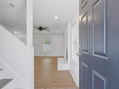 Primary bedroom at 6105 Conti CT Unit #A - 2 bed 2 bath home