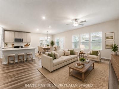 Living area at 613 Wild Spur LN - 4 bed 3 bath home