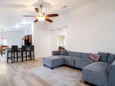 Primary bedroom at 627 Pinnacle Dr - 3 bed 2 bath home