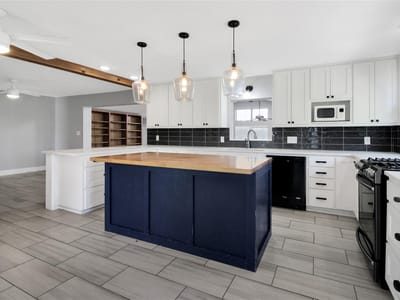 Living area at 6400 Fm 1105 - 3 bed 2 bath home