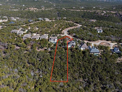 Primary bedroom at 6909 Sunset Ridge - Hollows Ph 2c The, Jonestown, TX