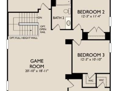 Primary bedroom at 701 Henry Milton Rd - 5 bed 4 bath home