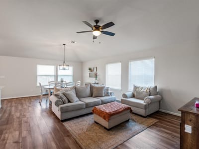 Living area at 716 Sassafras ST - 3 bed 2 bath home