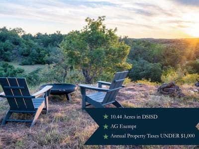Living area at 7275 Creek Rd - William Haggard League, Dripping Springs, TX