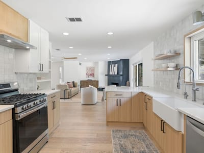 Primary bedroom at 7600 Shoal Creek BLVD - 3 bed 2 bath home