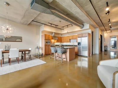 Bathroom at 800 W 5th ST Unit #1104 - 2 bed 2 bath home