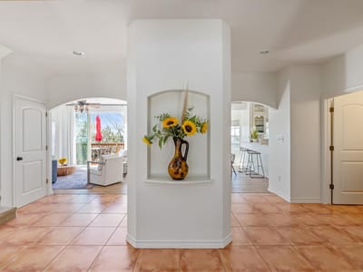 Primary bedroom at 8101 Breeze Way - 3 bed 2 bath home