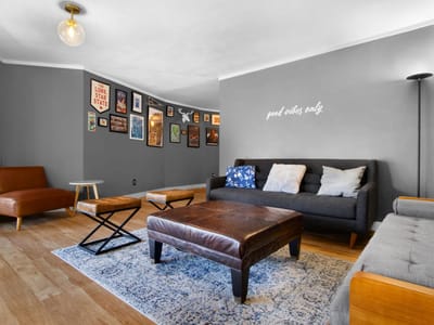 Primary bedroom at 8125 Joy Rd - 4 bed 3 bath home
