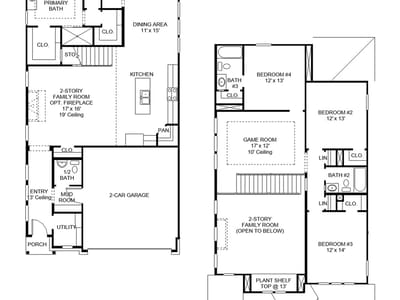 Living area at 8204 Peerless Pass - 4 bed 3 bath home