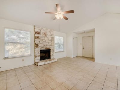 Living area at 8404 Fenton DR - 3 bed 2 bath home