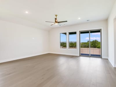 Primary bedroom at 8601 Aracari Cv - 3 bed 3 bath home