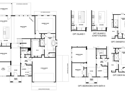 Living area at 904 Old Garden RD - 6 bed 4 bath home