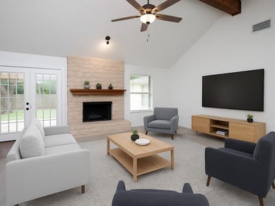 Primary bedroom at 910 Garden View Dr - 3 bed 2 bath home