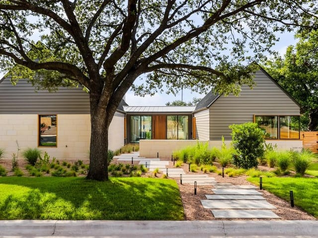 View 2308 Hartford Rd in Sunset Hill Enfield 02 2308 Hartford Rd - front exterior - Luxury home in Sunset Hill Enfield 02, Austin, TX