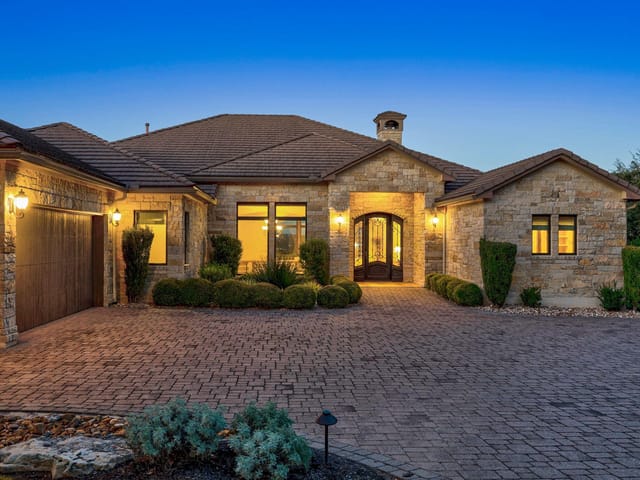3809 Verano DR - front exterior - Luxury home in Barton Creek Ph 04 Sec H, Austin, TX