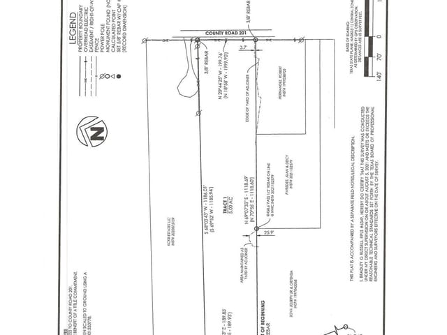 TBD CR 201 CR 201 Land