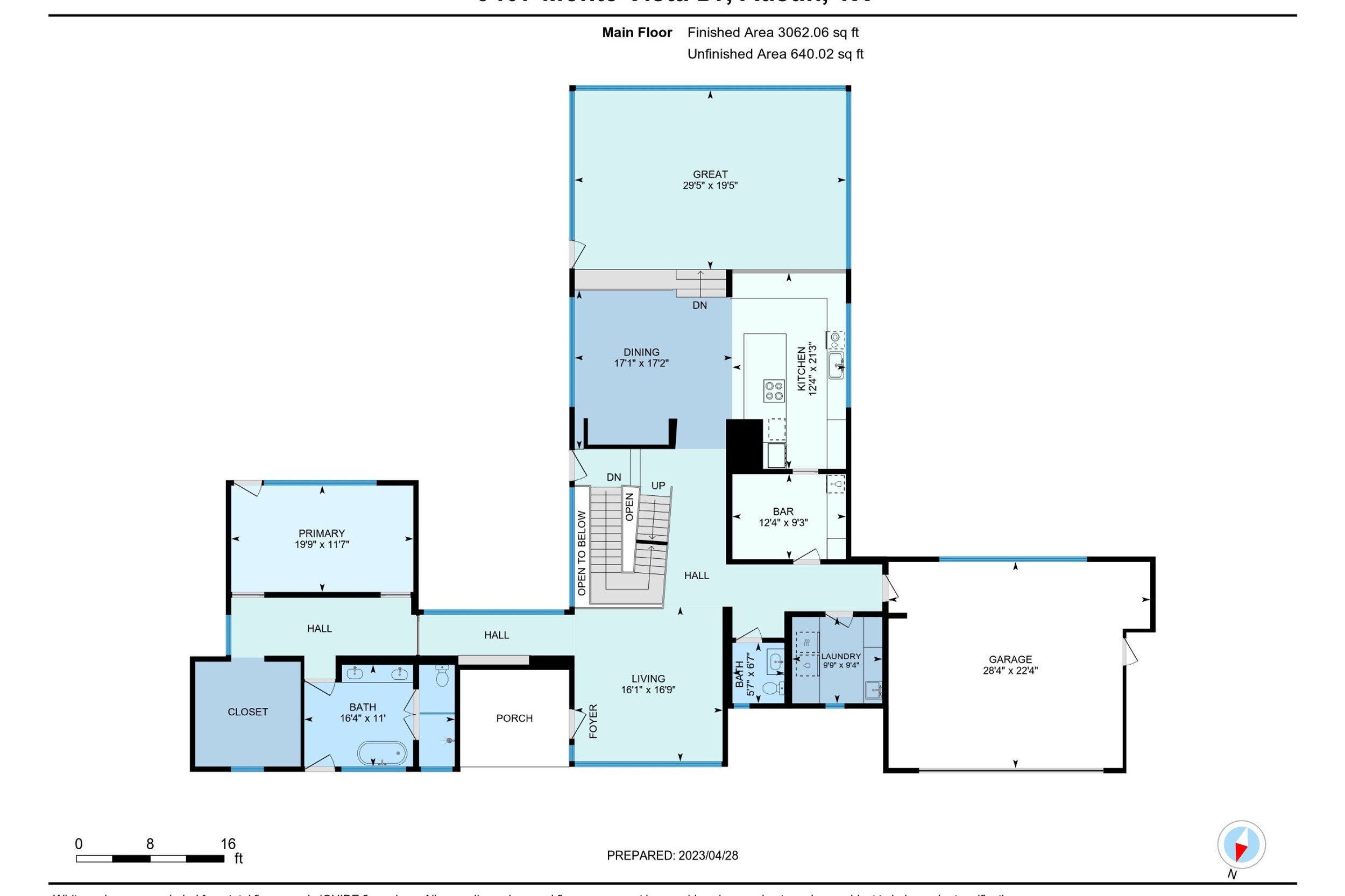 Main Floor - 3407 Monte Vista Drive