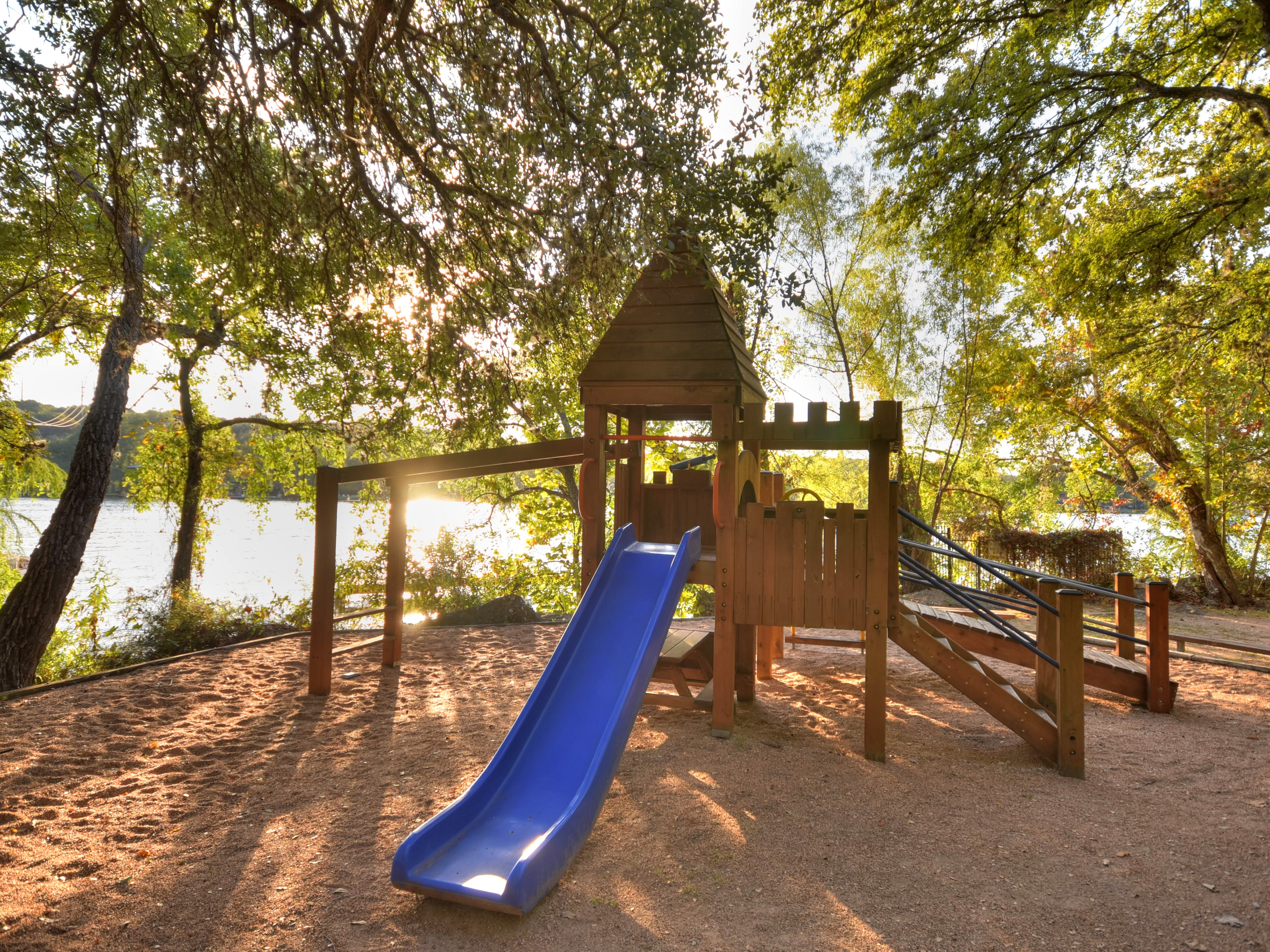 Community playground in Balcones Park