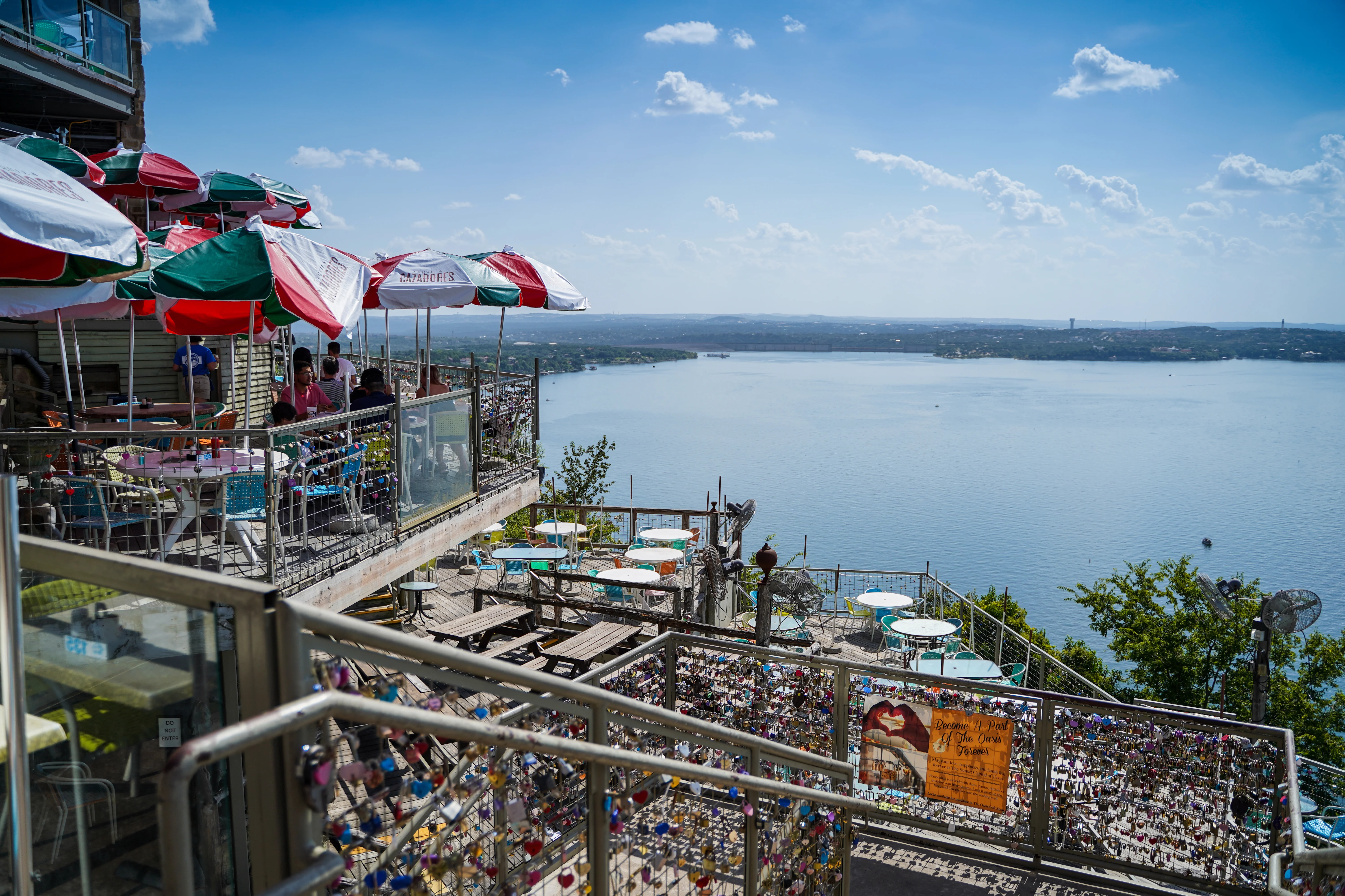 Lake Travis scenic waterfront view