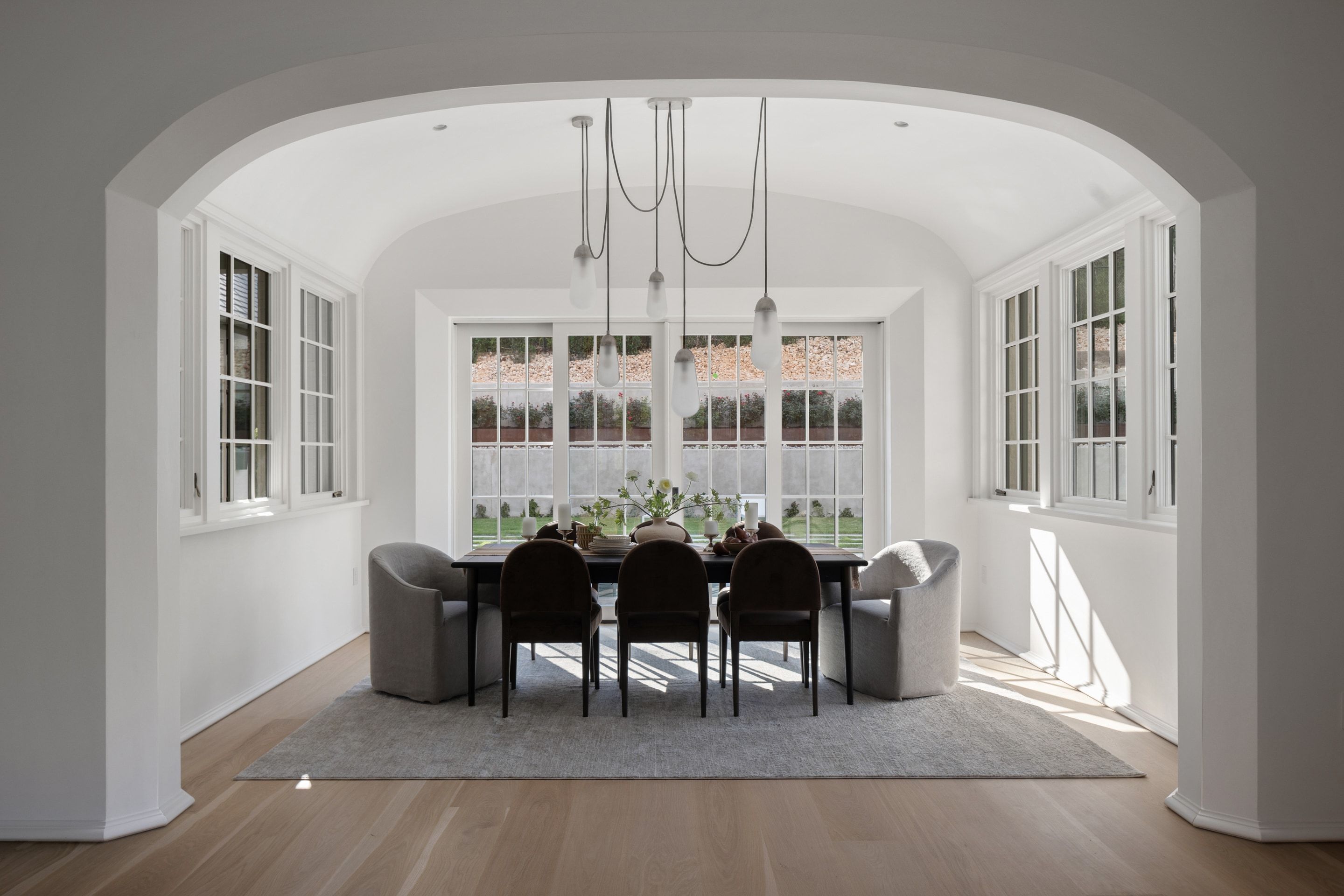 3802 Balcones Drive dining room symmetry