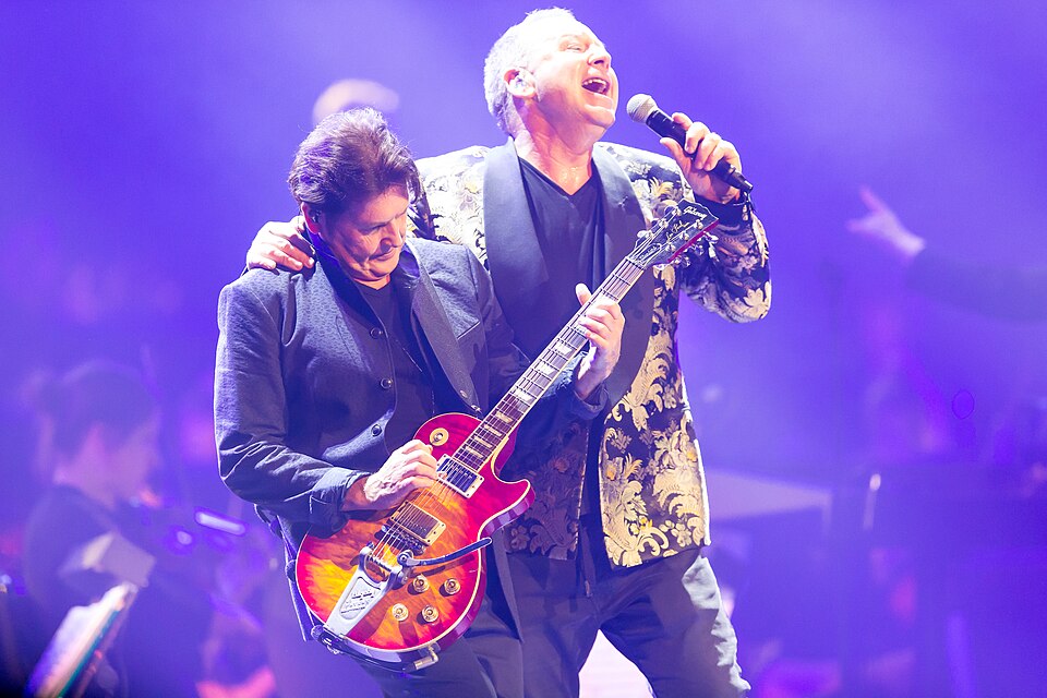 Archival photo: Simple Minds performing in Mannheim, Germany, November 2016.