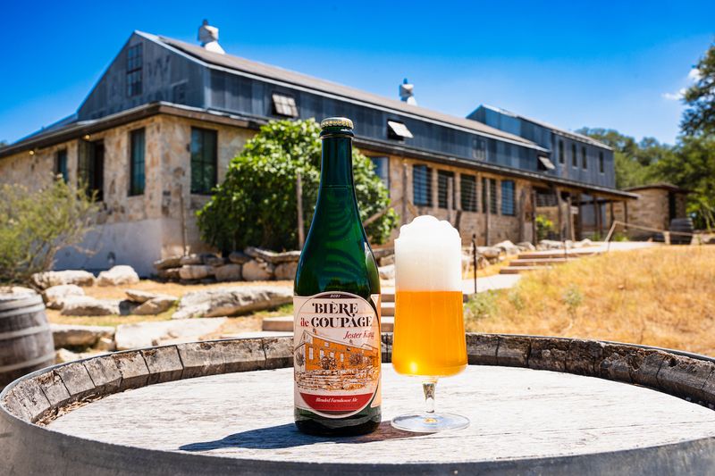 Newsletter image accompanying Hill Country Flea at Jester King Brewery.