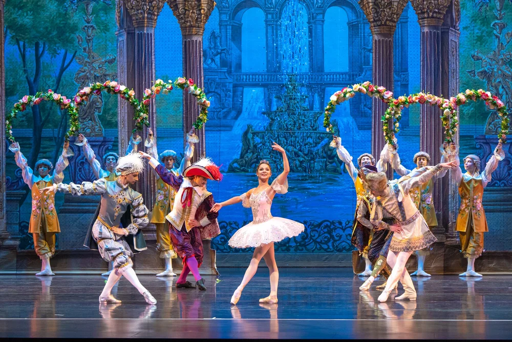 Newsletter image accompanying The Sleeping Beauty.
