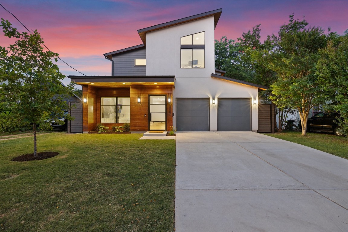 Newsletter image accompanying the archived property feature for 5405 Montview Street, 78756.
