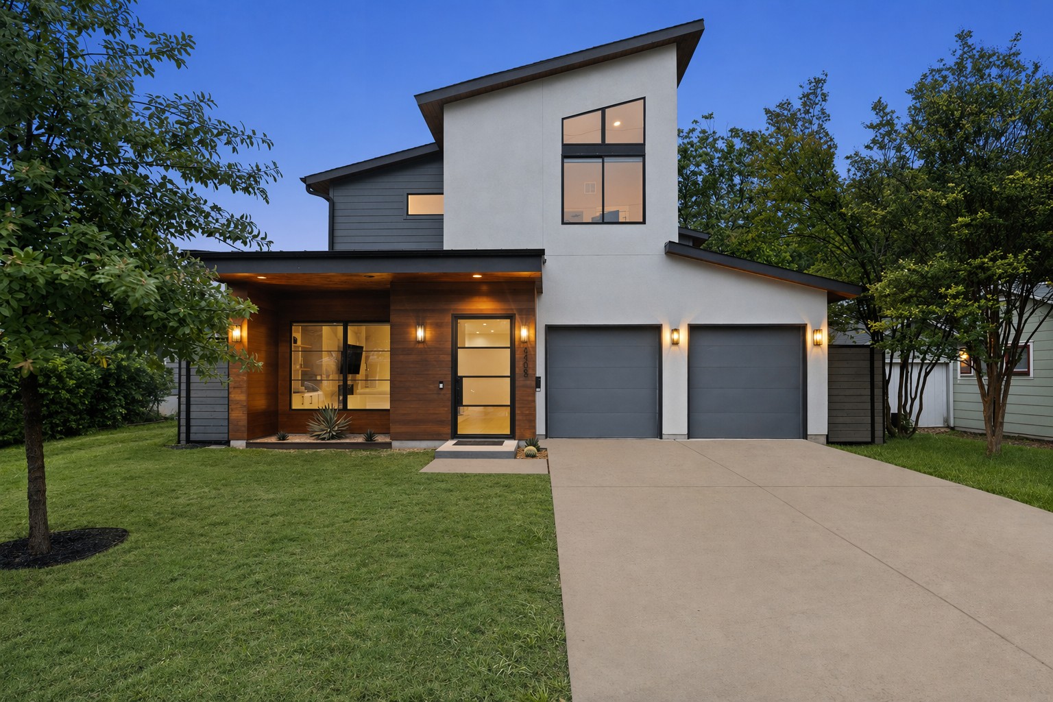 Newsletter image accompanying the archived property feature for 5405 Montview Street, 78756.