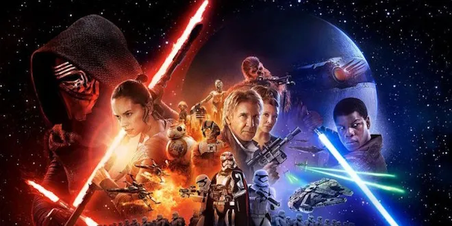 Newsletter image accompanying Community Cinema: Star Wars: The Force Awakens.