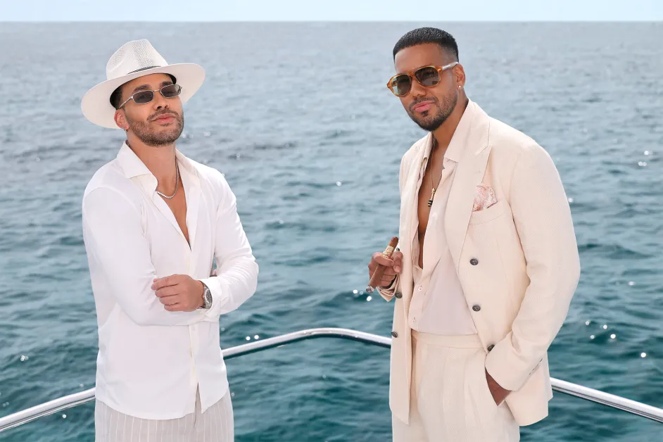 Newsletter image accompanying Romeo Santos and Prince Royce in concert.