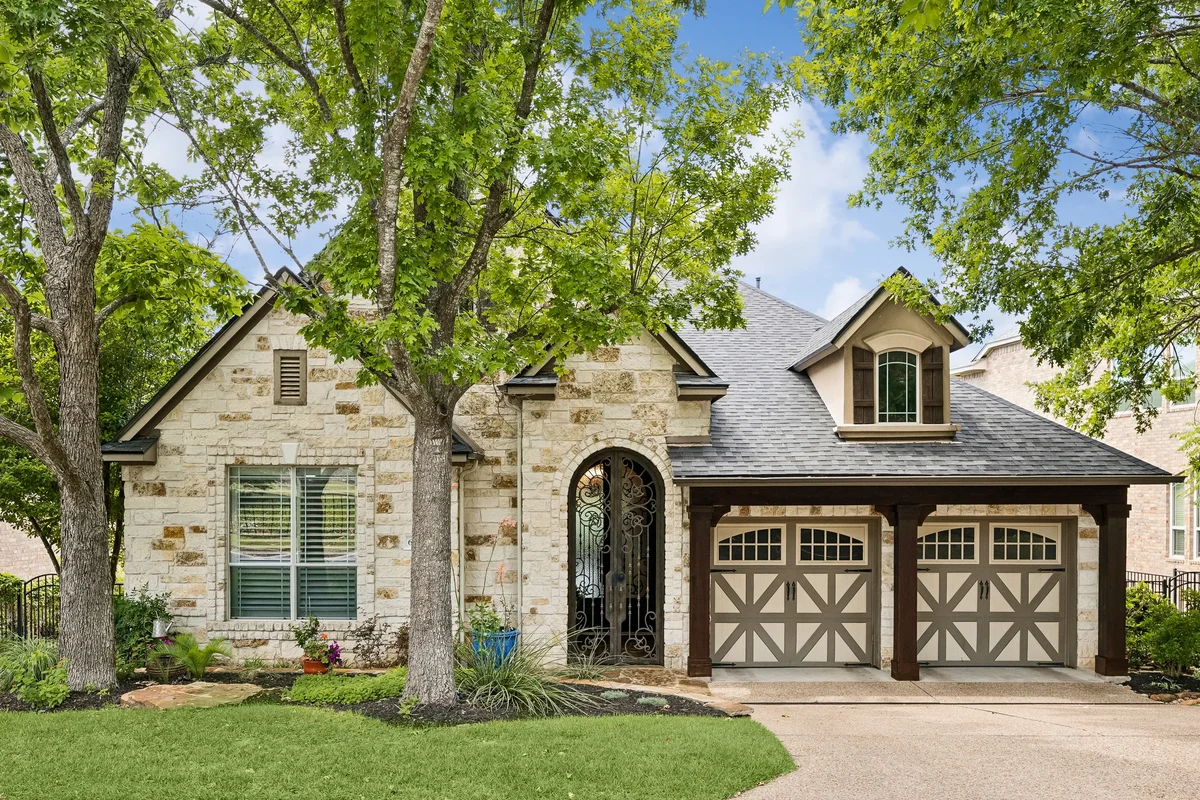 Newsletter image accompanying the archived property feature for 6302 River Place Boulevard, 78730.