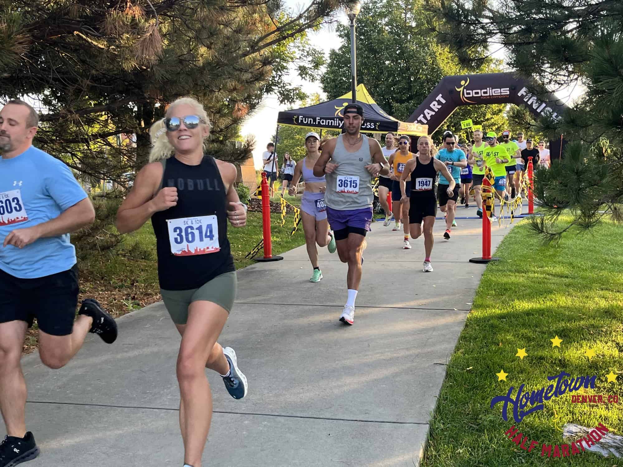 Newsletter image accompanying Hometown Half Marathon/10K/5K.