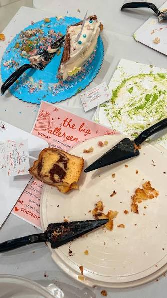 Newsletter image accompanying The Great Cake Exchange.