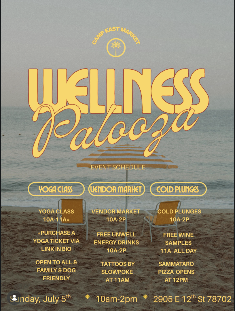Newsletter image accompanying Wellness Palooza.