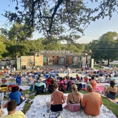 Newsletter image accompanying Annual Zilker Summer Musical: Singin’ in the Rain.