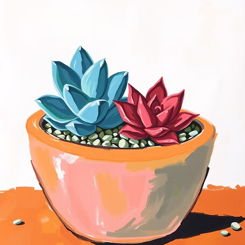 Newsletter image accompanying Paint & Sip Night.