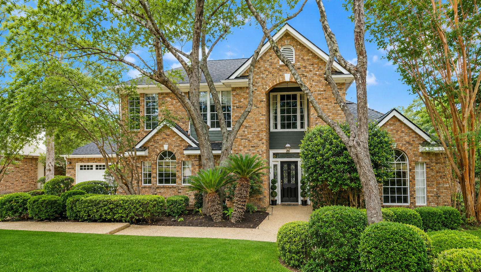 Newsletter image accompanying the archived property feature for 10038 Circleview Drive.