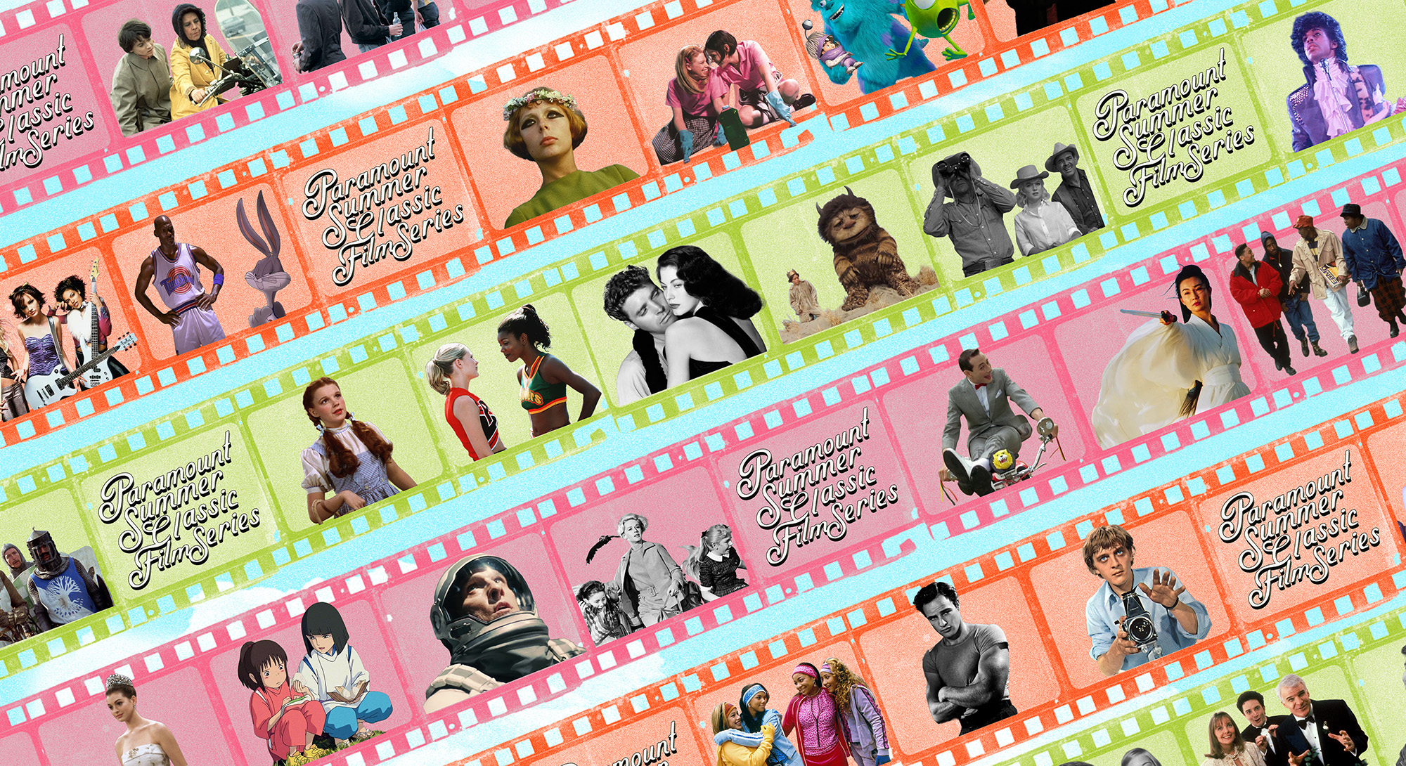 Newsletter image accompanying Annual Paramount Summer Classic Film Series.