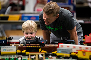 Newsletter image accompanying Austin Train Show.