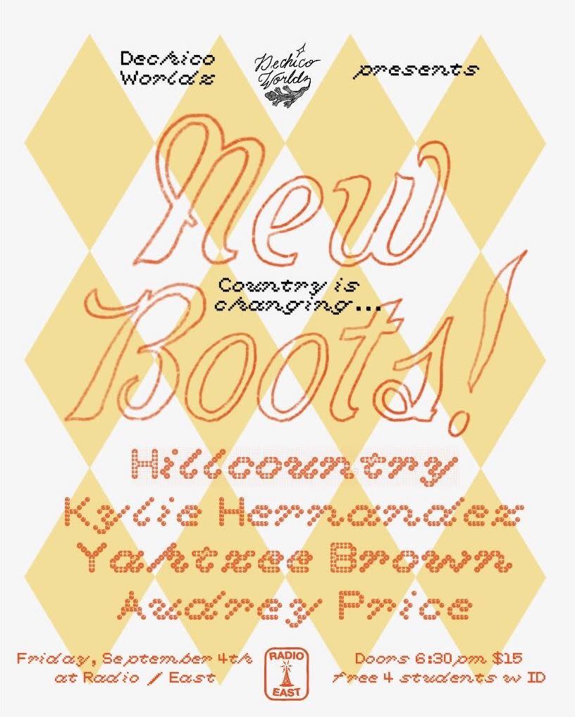 Newsletter image accompanying New Boots! COUNTRY IS CHANGING.