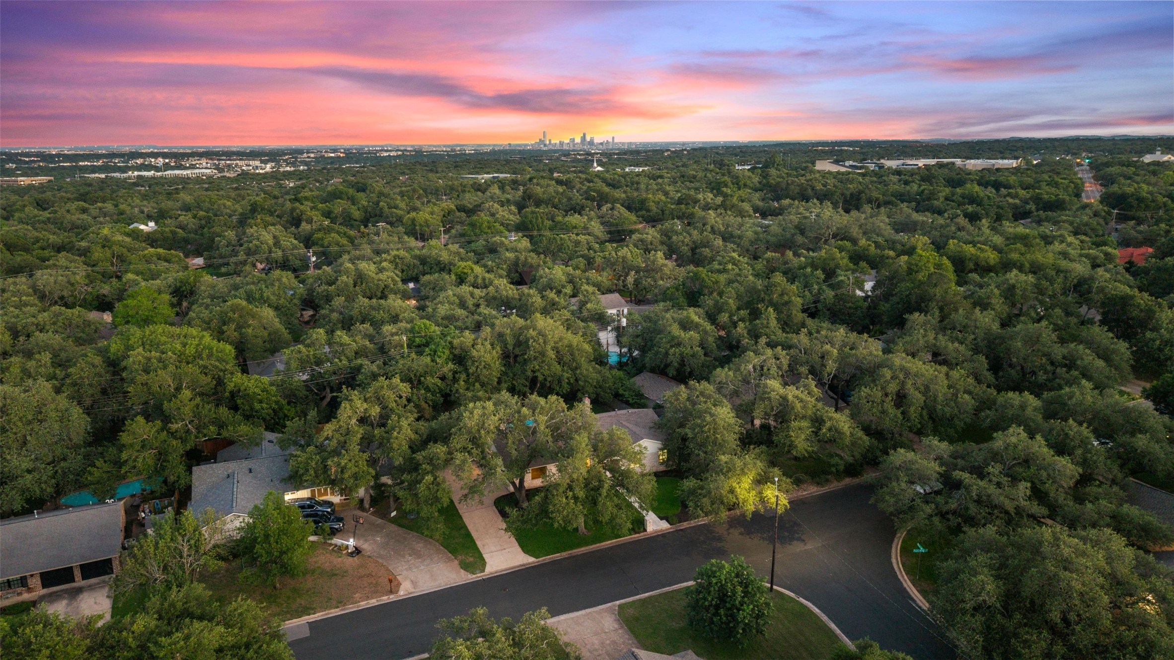 Newsletter image accompanying the archived property feature for 8805 Point West Drive.