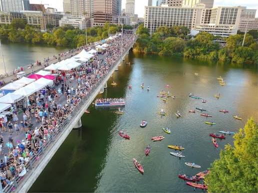 Newsletter image accompanying Austin Bat Fest.